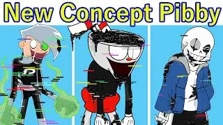 Friday Night Funkin' NEW Pibby Leaks/Concepts (FNF Mod) Come and Learn with Pibby!