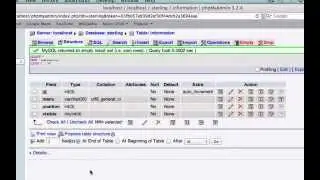 Building a CMS with PHP part 5 - INSERT values in phpmyadmin