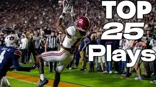 Top 25 CFB Plays from 2014-2024 || College Football Highlights ||