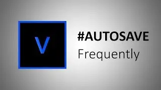 How to enable more often Auto-Save in Vegas Pro