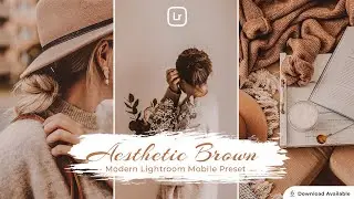 Aesthetic Brown | Lightroom editing | Lightroom Mobile Preset Free DNG