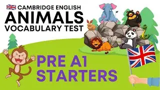 Pre A1 Fun for Starters - Animal vocabulary Cambridge English YLE Exams
