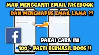 Cara mengganti Email facebook 2024 | Ganti email facebook