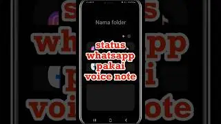 Status whatsapp dengan voice note #shorts #wa #whatsapp #voicenote