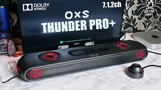 Best 7.1.2ch Gaming ATMOS Soundbar: OXS Thunder Pro+ (Game Changer)