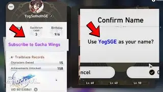 UPDATE!! 2 NEW FEATURE All Players MUST DO in Honkai Star Rail. - Profile Change in Star Rail