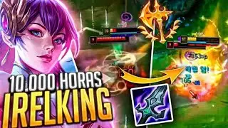 LA MEJOR IRELIA DEL MUNDO SE LLAMA IRELKING 😱 *SOLO JUEGA VS PROS* (CHALLENGER COREA)