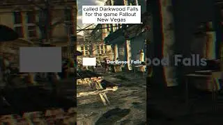 Darkwood Falls ⚡ New Vegas Color Out of Space 🔥 #fallout #shorts #falloutnewvegasmods