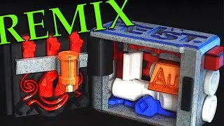 The Heist - 3D PLA Puzzle Box Free on Thingiverse - REMIXED - Still the GREATEST PUZZLE BOX EVER! ;D