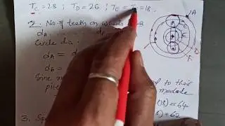 Epicyclic gear train Problems in Kinematics of Machinery | Compound and Internal gear train Problems