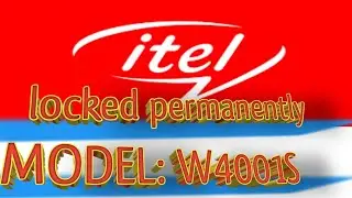 ITEL W4001S LOCKED PERMANENTLY | COMO DESBLOQUEIAR REDE DE ITEL W4001S PARA PEGAR TODAS REDES