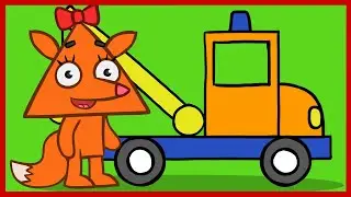 Рисовашка со Степашкой #3. Эвакуатора. Как нарисовать эвакуатор.