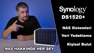 Kişisel Bulut Veri Yedekleme Synology DS1520+ NAS | Dosyalarınıza Heryerden Güvenle Ulaşın