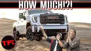 Breathtaking Numbers - Is The 2024 GMC Sierra HD Just Too Darn Expensive?
