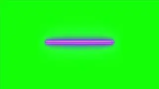 Neon Purple Line - Neon Green Screen