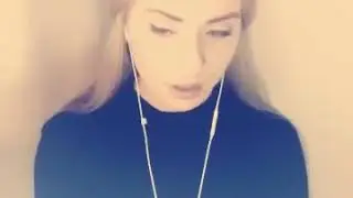 "Благодарю тебя"поем караоке