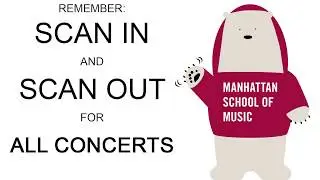 MSM | Concert Attendance | Canvas Mobile Guide