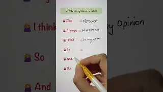 STOP using these words!!