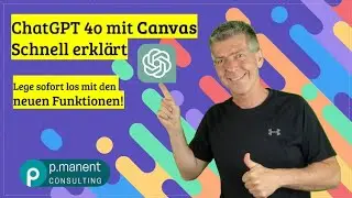 ChatGPT 4o mit Canvas - So geht´s!