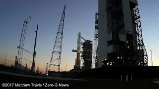 REMOTE CAMERA VIDEO - ULA Delta IV Blasts Off With WGS-9 For The Air Force