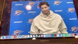 (12/29) Aaron Wiggins, on the Thunder’s mental toughness tonight: