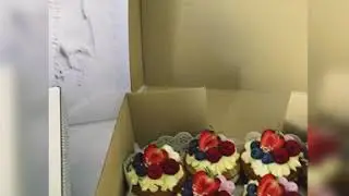 Торт с короной/многоярусный торт/шоколадные шарики