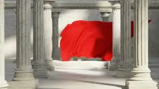 Cloth Logo Reveal Pillar 3D | After Effects Template