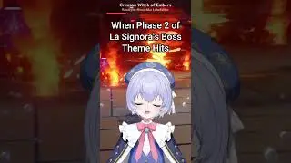 When Phase 2 of La Signora's Boss Theme Hits | Genshin Impact
