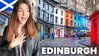 BLOWN AWAY by Edinburgh, Scotland 🏴󠁧󠁢󠁳󠁣󠁴󠁿 THIS CITY FEELS LIKE A FAIRYTALE!