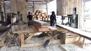 Китайская ленточная пилорама с широкой лентой pilam.ru buy a machine from China