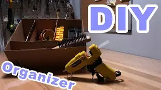 DIY Storage Organizer from Cardboard Box!