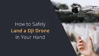 How to Land a Drone In Your Hand | How to Land a DJI Drone Without It Touching the Ground.
