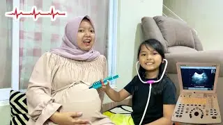 IBU HAMIL PERIKSA USG DEDE BAYI 👶 MAIN DOKTER DOKTERAN