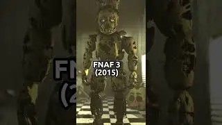 THE EVOLUTION OF WILLIAM AFTON (2014-2023) #shorts #fnaf #fnafedit