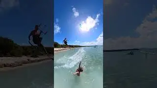 Kitesurfing Gender Reveal!