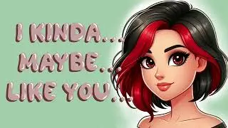 Shy Awkward Girl in Class Confesses Her Crush on You [F4A] [ASMR Audio Roleplay]