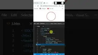 How to create a Circle #html #css #circle #VIPCOADING2022
