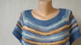 Футболка из YarnArt Sumphony dream, обзор