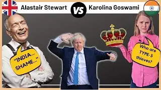 British aid to India EXPOSED! British journalist vs Karolina Goswami [Can Indians Question You? E-4]