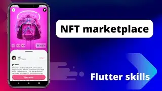 Flutter NFT Marketplace App UI - Flutter UI