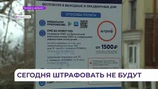 Из-за технических неполадок с паркоматами сегодня платные парковки во Владивостоке не работают