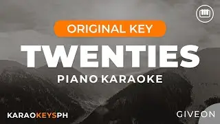 TWENTIES - Giveon (Piano Karaoke)