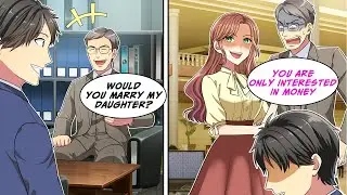 [Manga Dub] I had to meet the CEO's Daughter, She called Me poor, I got angry, She panicked [RomCom]