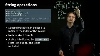 Python (eng) String operations