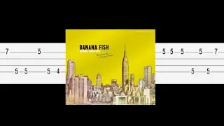BANANA FISH - Blue Bird (Easy Ukulele Tabs Tutorial)