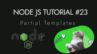 Node.js Crash Course Tutorial #23 - Partial Templates