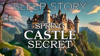 A Sleepy Cozy Story with RAIN 😴 The Secret of Spring Castle | Bedtime Storytelling and Calm Music