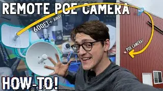 How To Connect PoE Cameras Miles Away To A NVR! || Reolink NVR || Ubiquiti PTP Wireless Bridge Setup