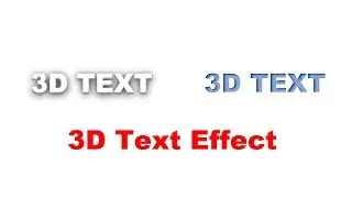 CSS3 3D Text Effect  | 3D Text Shadow Using CSS3