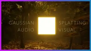 Gaussian Splatting × Audio Visual